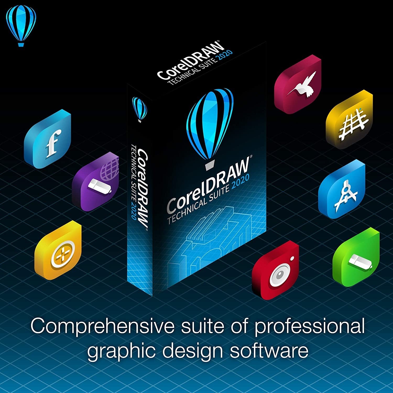 CorelDRAW Technical Suite 2020 | Technical Illustration & Drafting Software [PC Download] [Old Version]
